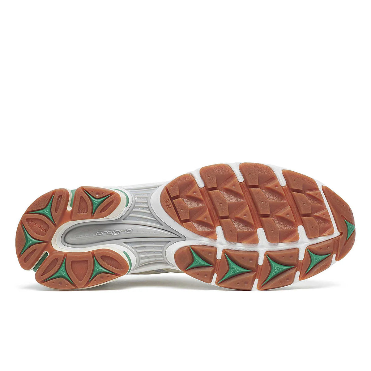 Saucony ProGrid Triumph 4 — Light Tan/Green