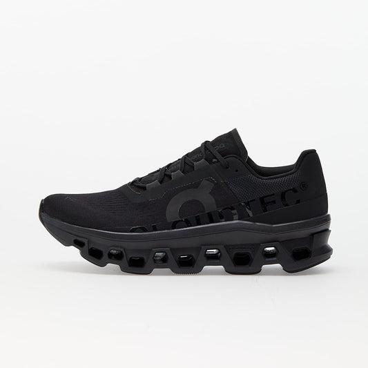 On Cloudmonster — All Black