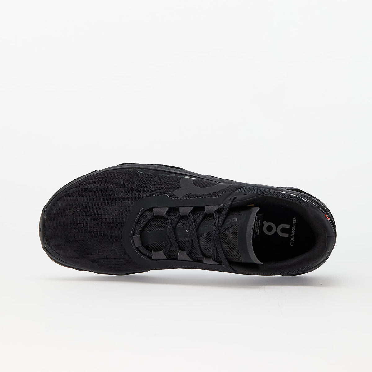 On Cloudmonster — All Black