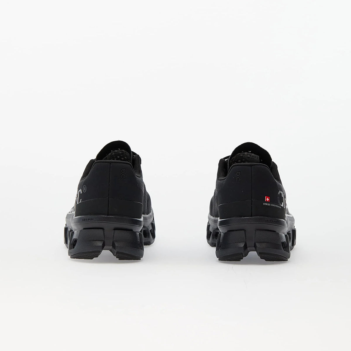 On Cloudmonster — All Black