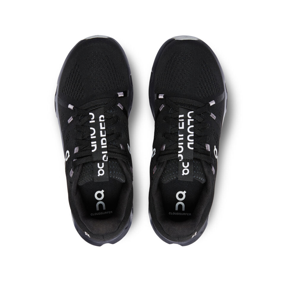 On Cloudsurfer — All Black