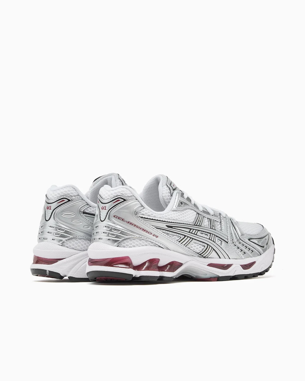 Asics Gel-Kayano 14 — White/Pure Silver
