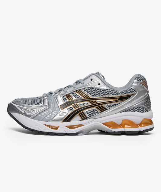 Asics Gel-Kayano 14 — Silver/Gold
