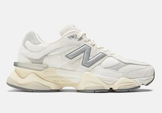 New Balance 9060 — Sea Salt/Concrete/Silver Metallic