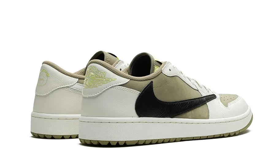 Air Jordan 1 Low Golf x Travis Scott — Neutral Olive