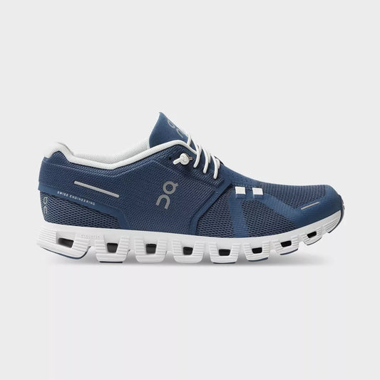 On Cloud 5 — Denim/White